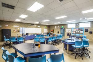 science room, classroom